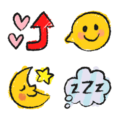 Simple Crayons Emoji