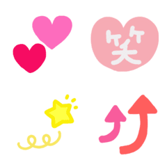 Flashy cute Emojithat can be used daily
