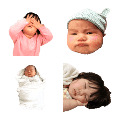 Emotions of baby and child