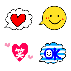 colorful pop emoji and illustrator