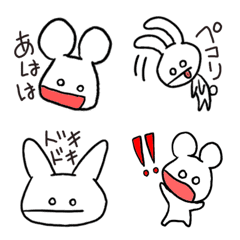 Simple and slack animals emoji