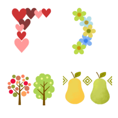 Emoji dekorasi Skandinavia