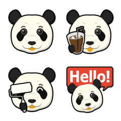 giant panda emoji