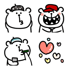 Kumao-Emoji (colorful)