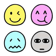 Coloful smile Emoji