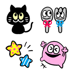 Pop and cute emoji 
