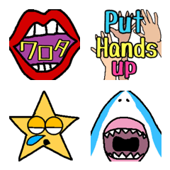 Pop colorful cute Emoji