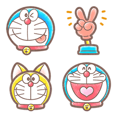 Emotikon Doraemon: Lembut