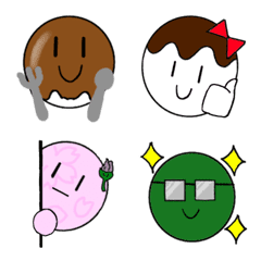 Emoji of Dango 4 brothers