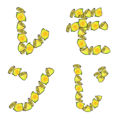 lemon word (hiragana katakana)