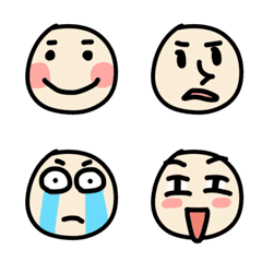 Very Simple 004 – LINE Emoji | LINE STORE