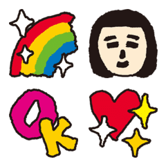 Ordinary Emoji,and big size.