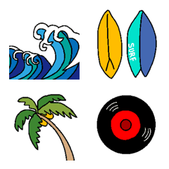 Aloha beach Emoji