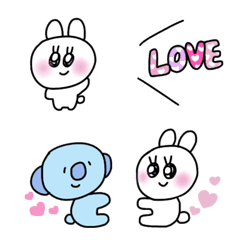 couple koala rabbit