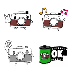Camera Character Of Kameran Line Emoji Line Store