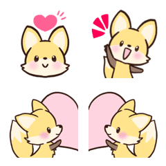 Little fox emoji