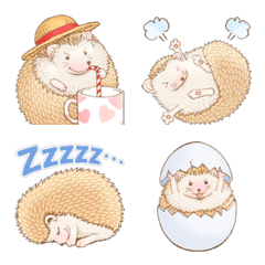 hedgehog dumpling Emoji