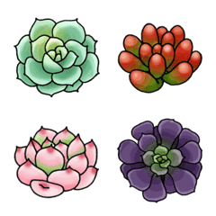  Cute Succulent Plant Emoji