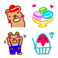 Emoji I like bear to eat