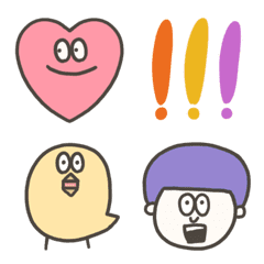 cute yellow ghost and friends!