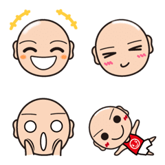 Bald head Emoji