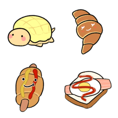 Can use everyday! Today's bread emoji