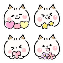 A lot of emoji of cat.
