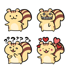Chubby chipmunk Emoji