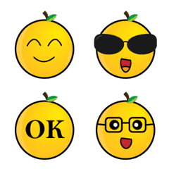 Cute orange-(emoji)