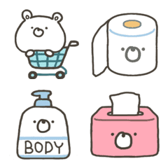 GOOD bear's shopping emoji; commodities