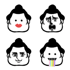 Sumo wrestler more (Emoji)