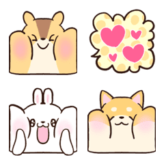 soft and cute animals emoji