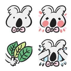 a cute Koala with bow tie