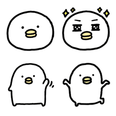 Noisy chicken emoji 2