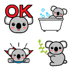 Emoji of Koala's daily life