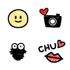 Doodle style Emoji