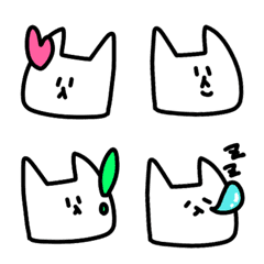 Flappy cat character Emoji