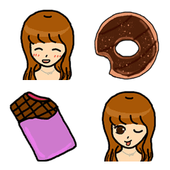 Choco girl巧克力