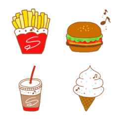 Food Emoji simple cute