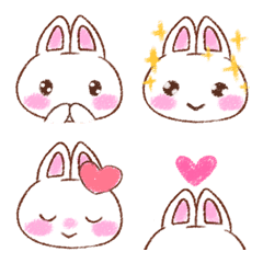 simply rabbit emoji