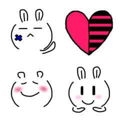 simple kawaii kaomoji emoji