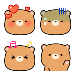 ooh aah bear emoji