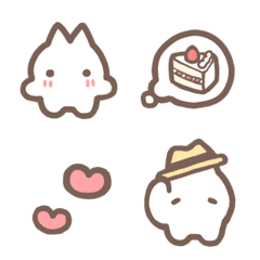 Happy kitty emoji