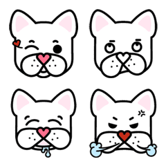 Puni - French Bulldog emoji