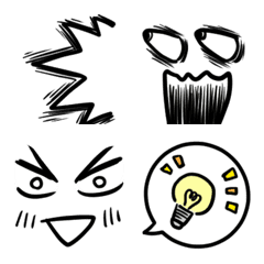 comic faces Emoji
