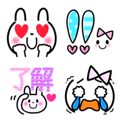 Cute Emoji!!! ---Girly Set---