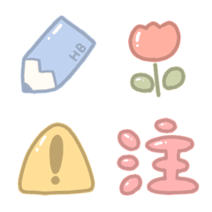 pop cute colorful emoji