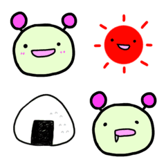 Characters of Green -emoji-
