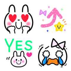 Cute Emoji ♥ Girly Set