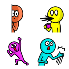  Surreal and colorful emoji
